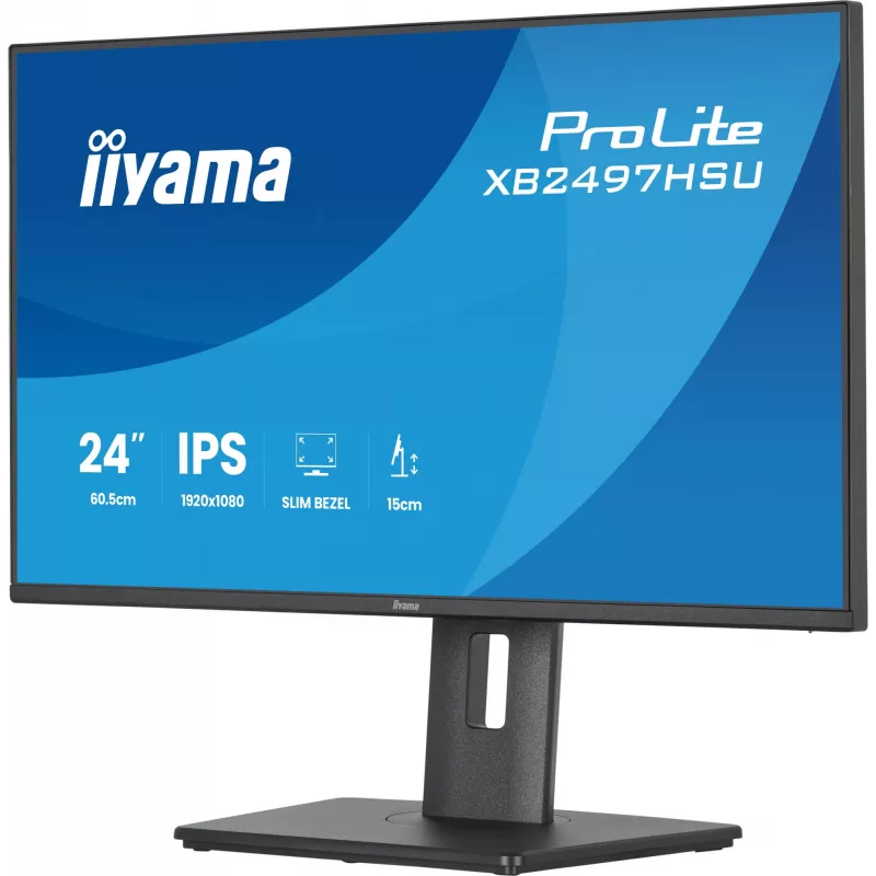 Monitor de ordenador iiyama ProLite XB2497HSU-B1 60,5 cm (23,8