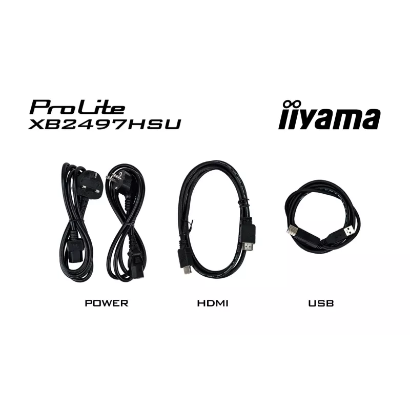 Monitor de ordenador iiyama ProLite XB2497HSU-B1 60,5 cm (23,8