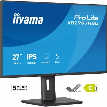 Monitor de ordenador iiyama ProLite XB2797HSU-B1 68,6 cm (27