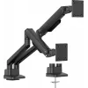 Soporte de mesa para monitor IIYAMA DS4002C-B1 para pantallas de 61–81,3 cm (24–32 inch), VESA 75×75–100×100, pinza/pasacables de mesa, negro