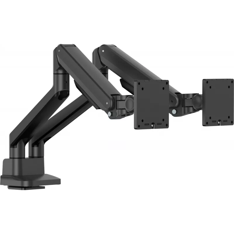 Soporte de mesa para monitor IIYAMA DS4002C-B1 para pantallas de 61–81,3 cm (24–32 inch), VESA 75×75–100×100, pinza/pasacables de mesa, negro