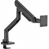 Soporte de mesa para monitor IIYAMA DS6001C-B1 para pantallas de 49 inch (124,5 cm), pinza/pasacables de mesa, VESA 75x75–100x100, regulable en altura, inclinable -60–50°, negro