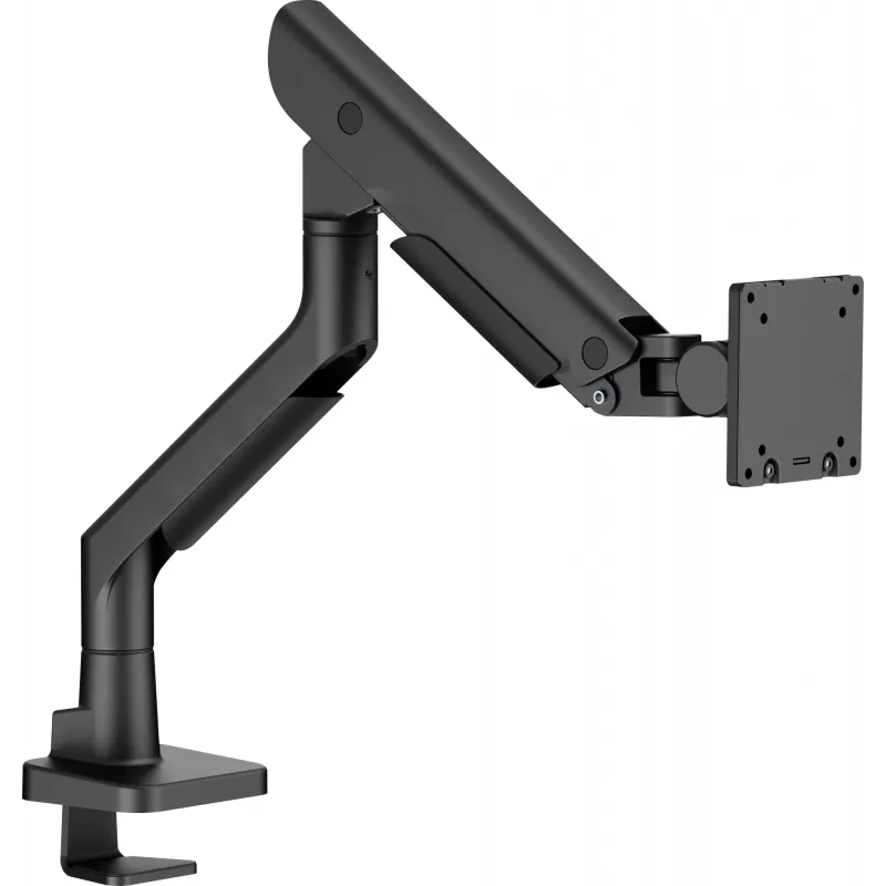 Soporte de mesa para monitor IIYAMA DS6001C-B1 para pantallas de 49 inch (124,5 cm), pinza/pasacables de mesa, VESA 75x75–100x100, regulable en altura, inclinable -60–50°, negro