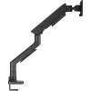 Soporte de mesa para monitor IIYAMA DS6001C-B1 para pantallas de 49 inch (124,5 cm), pinza/pasacables de mesa, VESA 75x75–100x100, regulable en altura, inclinable -60–50°, negro