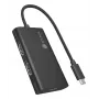 ICY BOX Adaptador USB Type-C a 3x HDMI, USB 3.2 Gen 2 (3.1 Gen 2) Type-C, HDMI, 10000 Mbit/s, 144 Hz, 3840 x 2160, 7680 x 4320, 7680 x 4320 píxeles