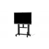 Base con ruedas Yealink MB-FS-Lift – soporte de suelo, negro, capacidad 87 kg, 600 × 1100 mm