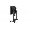 Base con ruedas Yealink MB-FS-Lift – soporte de suelo, negro, capacidad 87 kg, 600 × 1100 mm
