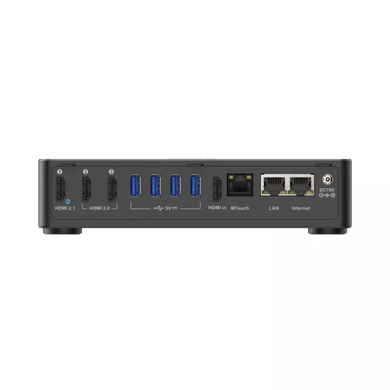 Mini-PC Yealink MCore4-MS – Intel Core Ultra 5 125H, 16 GB DDR5, 256 GB SSD, Intel Arc Graphics, Windows 11 IoT Enterprise, Wi-Fi