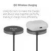Cargador inalámbrico CLUB3D CAC-3027 Qi2 25W base magnética compatible con MagSafe, cargador DC para interiores, cable de 1 m, negro