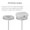 Cargador inalámbrico club 3d CAC-3026 25W Qi2 base magnética, compatible con Qi 2.2 MagSafe, cable de 1 m, blanco