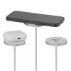 Cargador inalámbrico club 3d CAC-3026 25W Qi2 base magnética, compatible con Qi 2.2 MagSafe, cable de 1 m, blanco