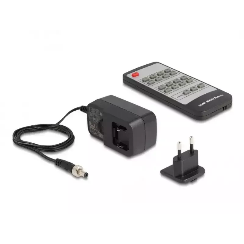 DeLOCK Switch matriz HDMI 4 x HDMI entrada a 2 x HDMI salida 4K 60 Hz