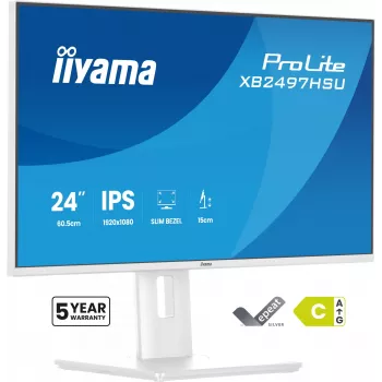 iiyama ProLite XB2497HSU-W1 monitor de ordenador 60,5 cm (23,8