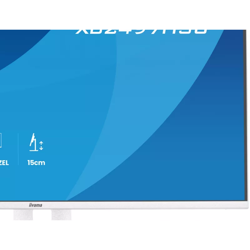 iiyama ProLite XB2497HSU-W1 monitor de ordenador 60,5 cm (23,8 inch) 1920 x 1080 píxeles Full HD LED blanco
