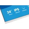 iiyama ProLite XB2497HSU-W1 monitor de ordenador 60,5 cm (23,8 inch) 1920 x 1080 píxeles Full HD LED blanco