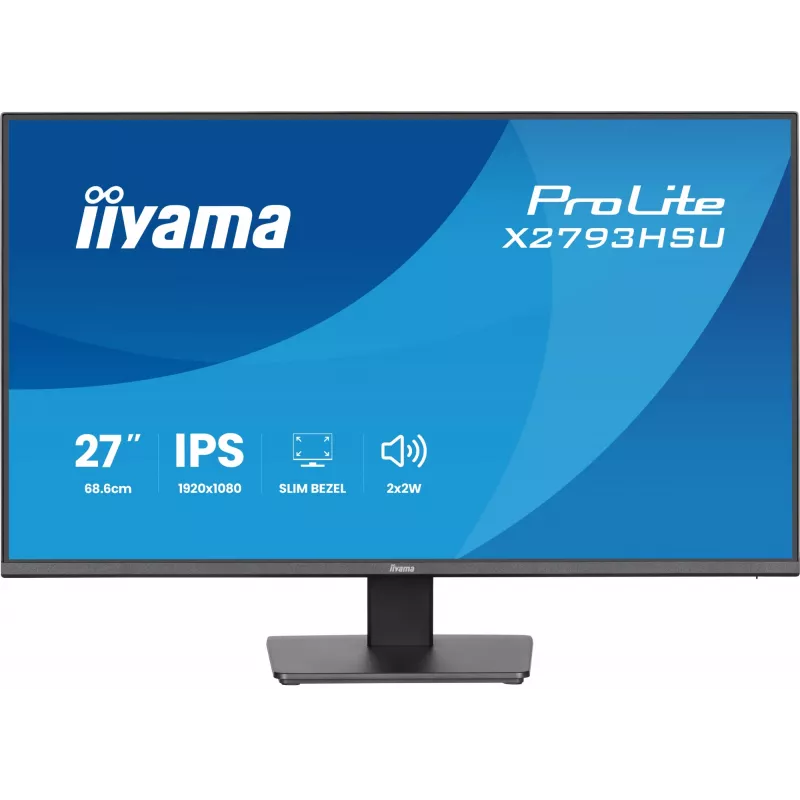 iiyama ProLite X2793HSU-B1 monitor de ordenador 68,6 cm (27 inch) 1920 x 1080 píxeles Full HD LED negro