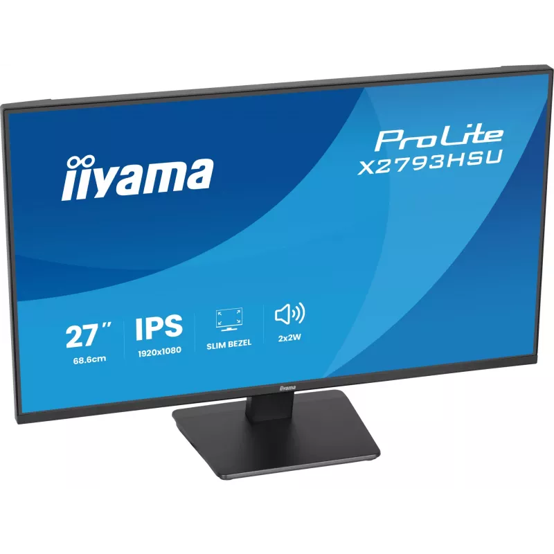 iiyama ProLite X2793HSU-B1 monitor de ordenador 68,6 cm (27 inch) 1920 x 1080 píxeles Full HD LED negro
