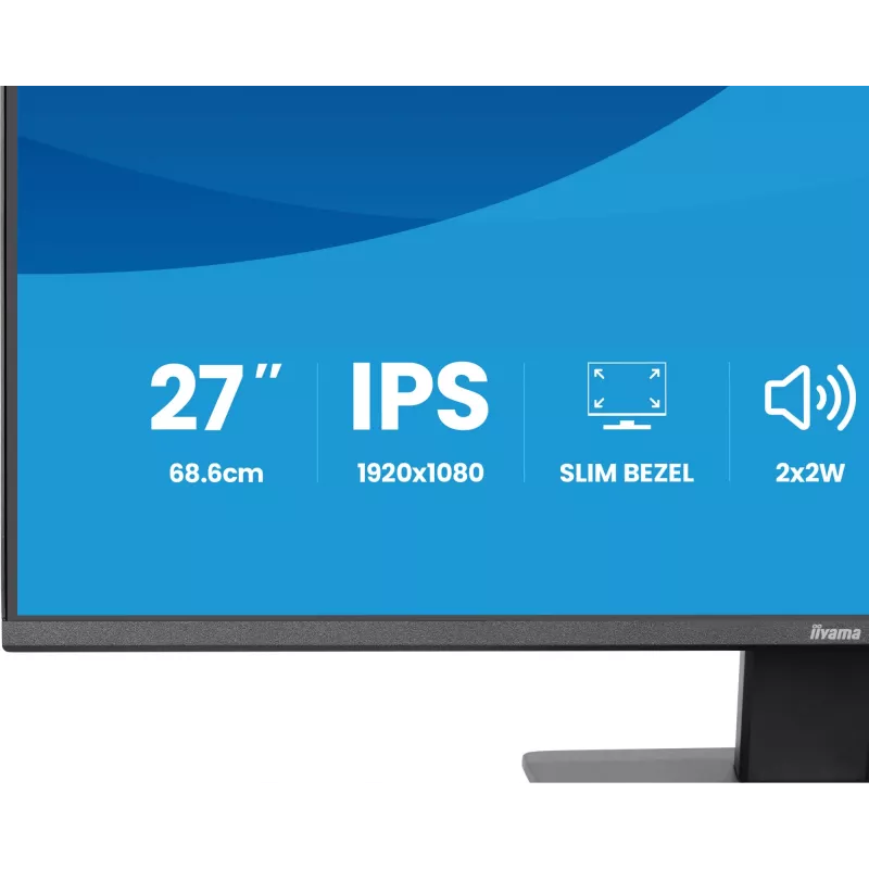 iiyama ProLite X2793HSU-B1 monitor de ordenador 68,6 cm (27 inch) 1920 x 1080 píxeles Full HD LED negro