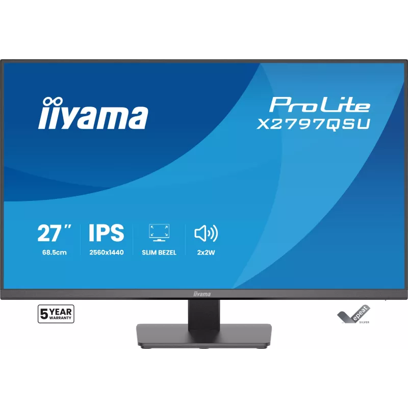 Monitor de ordenador IIYAMA ProLite X2797QSU-B1 27