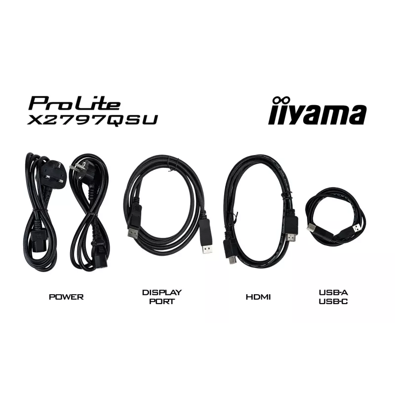 Monitor de ordenador IIYAMA ProLite X2797QSU-B1 27