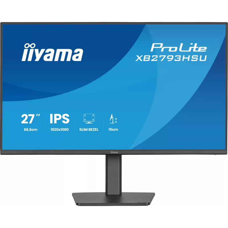 iiyama ProLite XB2793HSU-B1 monitor de ordenador 68,6 cm (27 inch) 1920 x 1080 píxeles Full HD LED negro