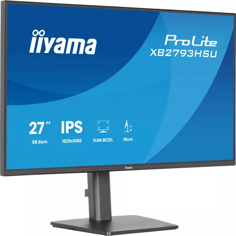 iiyama ProLite XB2793HSU-B1 monitor de ordenador 68,6 cm (27 inch) 1920 x 1080 píxeles Full HD LED negro