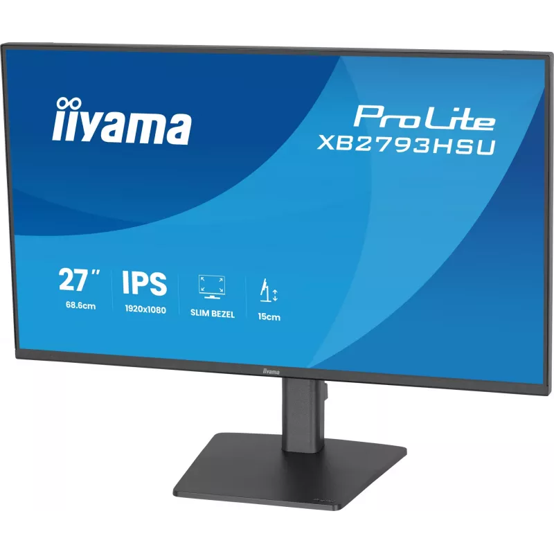 iiyama ProLite XB2793HSU-B1 monitor de ordenador 68,6 cm (27 inch) 1920 x 1080 píxeles Full HD LED negro