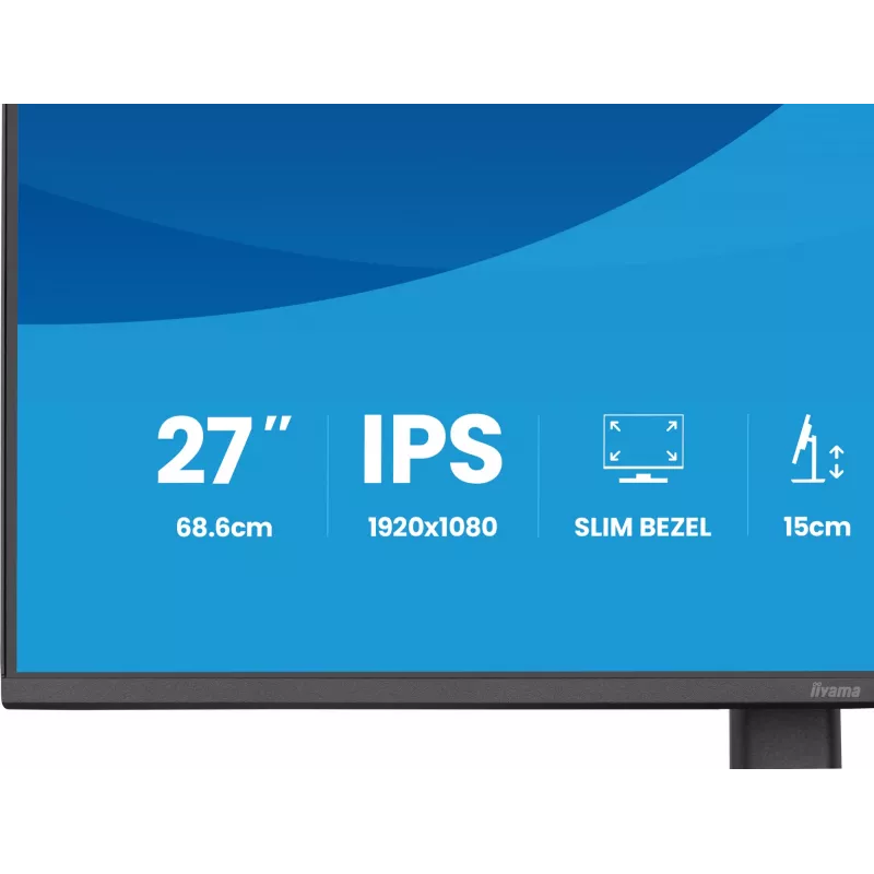 iiyama ProLite XB2793HSU-B1 monitor de ordenador 68,6 cm (27 inch) 1920 x 1080 píxeles Full HD LED negro