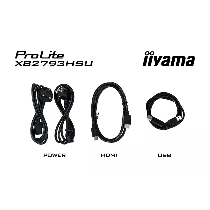 iiyama ProLite XB2793HSU-B1 monitor de ordenador 68,6 cm (27 inch) 1920 x 1080 píxeles Full HD LED negro