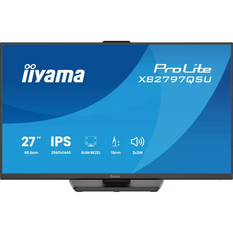 iiyama ProLite XB2797QSU-B1 monitor de ordenador 68,6 cm (27 inch) 2560 x 1440 píxeles Quad HD LED negro