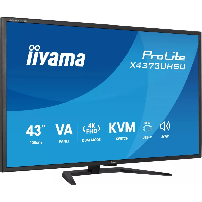 Monitor IIYAMA ProLite X4373UHSU-B2 43