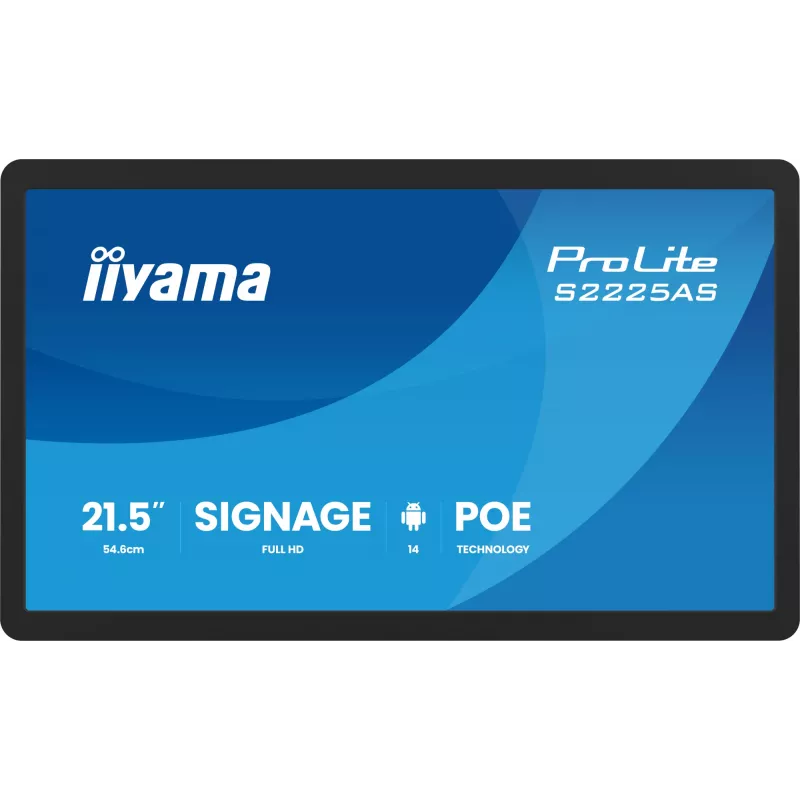 iiyama ProLite S2225AS-B1P pantalla plana de señalización digital 54,6 cm (21,5