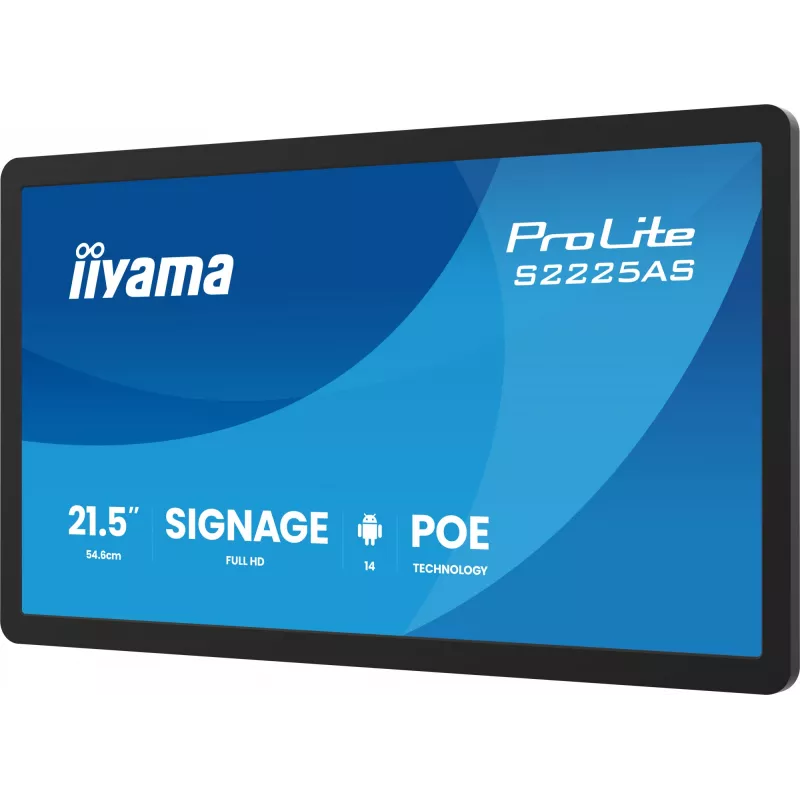 iiyama ProLite S2225AS-B1P pantalla plana de señalización digital 54,6 cm (21,5
