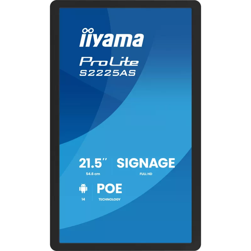 iiyama ProLite S2225AS-B1P pantalla plana de señalización digital 54,6 cm (21,5