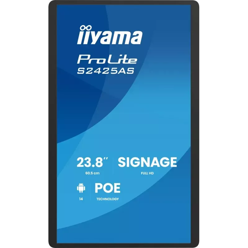 iiyama ProLite S2425AS-B1P pantalla plana de señalización digital 60,5 cm (23,8
