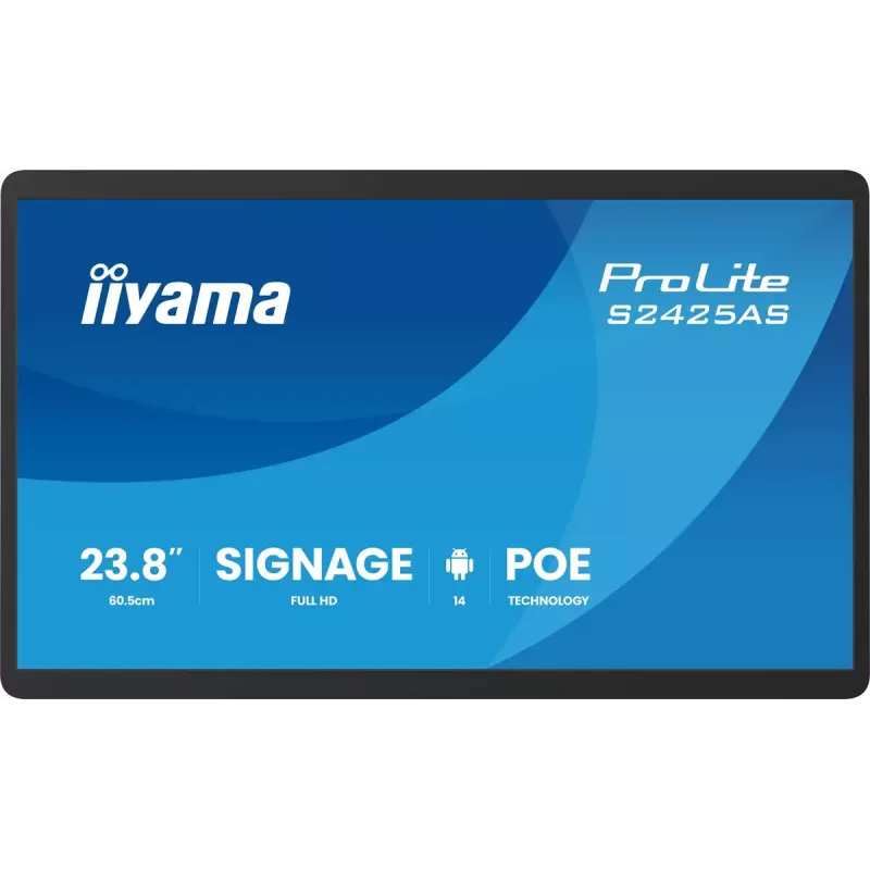 iiyama ProLite S2425AS-B1P pantalla plana de señalización digital 60,5 cm (23,8