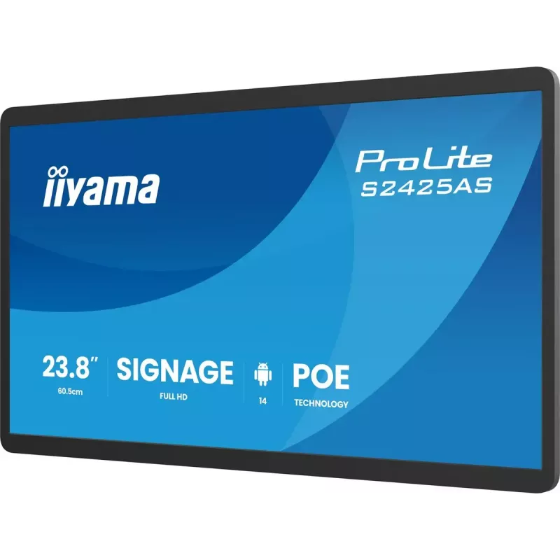 iiyama ProLite S2425AS-B1P pantalla plana de señalización digital 60,5 cm (23,8