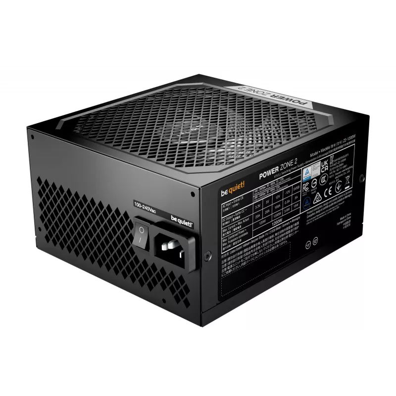 be quiet POWER ZONE 2 | 1200 W fuente de alimentación 20+4-Pin-ATX ATX negro