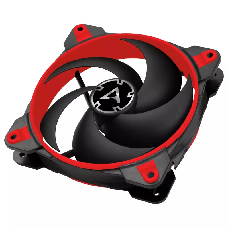 ARCTIC BioniX P120 (rojo) – ventilador gaming de 120 mm optimizado para presión con PWM PST