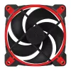 ARCTIC BioniX P120 (rojo) – ventilador gaming de 120 mm optimizado para presión con PWM PST