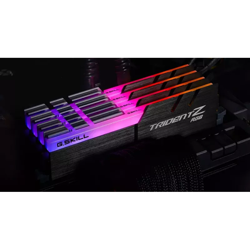 DIMM 32 GB DDR4-4000 (4x 8 GB) Quad-Kit (negro, F4-4000C18Q-32GTZRB, Trident Z RGB, INTEL XMP)