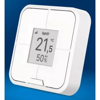 Controlador inteligente inalámbrico montable en pared FRITZ Smart Control 440 — blanco, 69×69×18 mm
