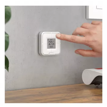 Controlador inteligente inalámbrico montable en pared FRITZ Smart Control 440 — blanco, 69×69×18 mm