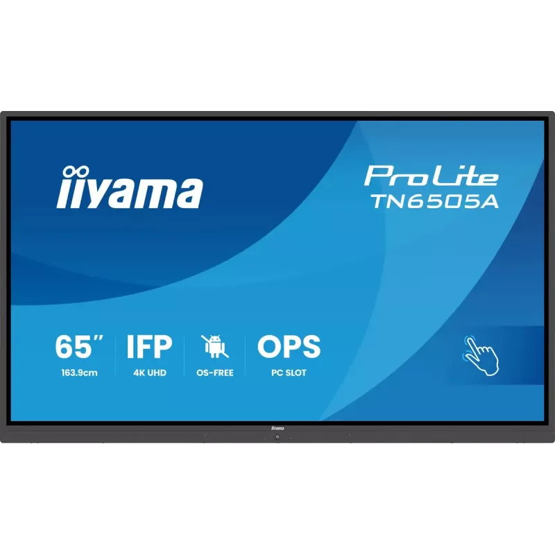 iiyama TN6505A-B1AG pantalla de señalización pantalla plana interactiva 163,8 cm (64,5