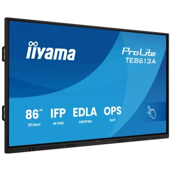 Pantalla plana interactiva IIYAMA TE8613A-B2AG 85,6