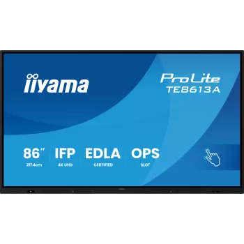Pantalla plana interactiva IIYAMA TE8613A-B2AG 85,6
