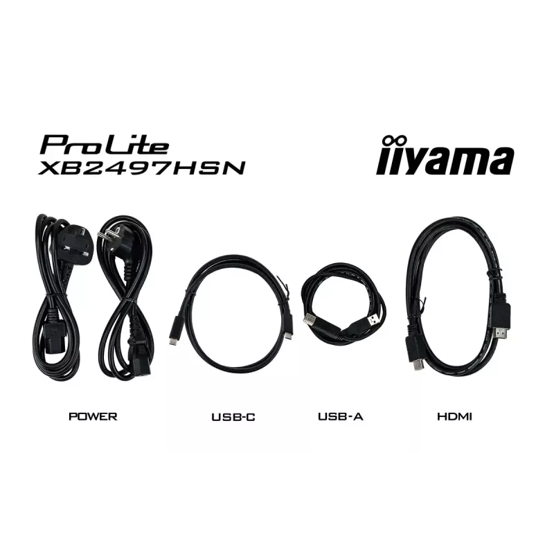 iiyama ProLite XB2497HSN-B1 monitor de ordenador 60,5 cm (23,8 inch) 1920 x 1080 píxeles Full HD LED negro