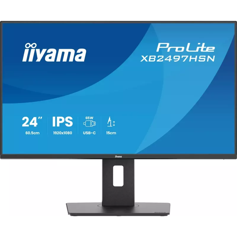 iiyama ProLite XB2497HSN-B1 monitor de ordenador 60,5 cm (23,8 inch) 1920 x 1080 píxeles Full HD LED negro