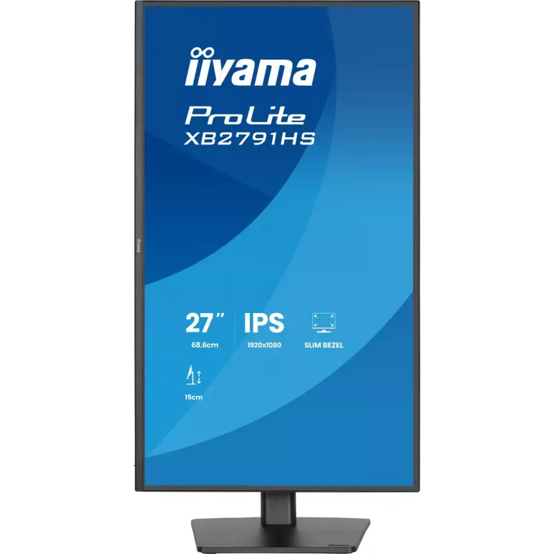 iiyama ProLite XB2791HS-B1 monitor de ordenador 68,6 cm (27 inch) 1920 x 1080 píxeles Full HD LED negro