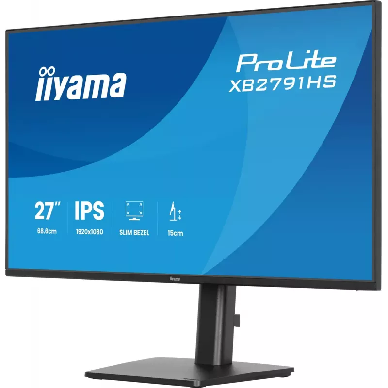 iiyama ProLite XB2791HS-B1 monitor de ordenador 68,6 cm (27 inch) 1920 x 1080 píxeles Full HD LED negro